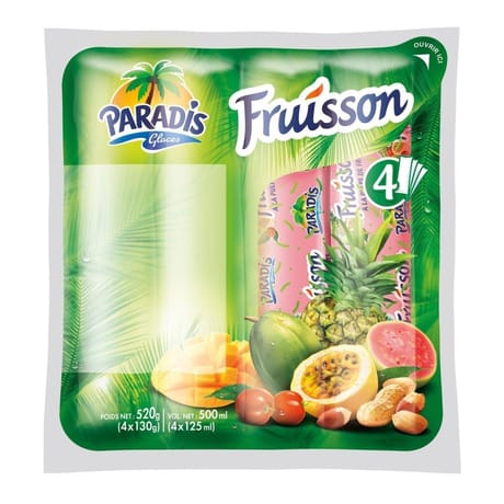 Paradis Glaces 4 fruisson goyave 500g