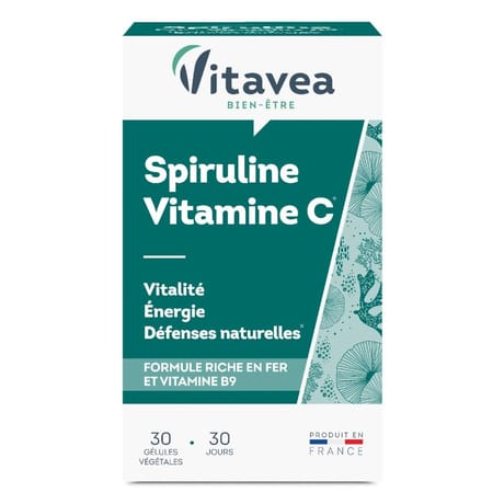 Vitavea spiruline vitamine c 10g