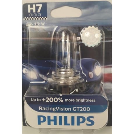 Philips lampe racing vision pro 200+200% h7 12v 55w