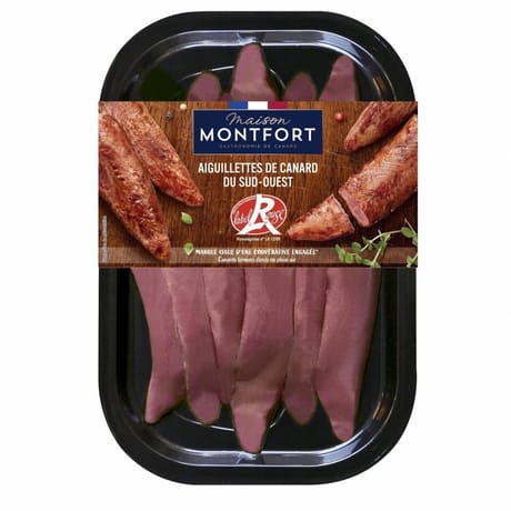 Montfort aiguillette de canard du sud ouest 240g