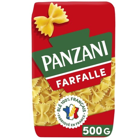 Panzani fantaisies farfalle 500g
