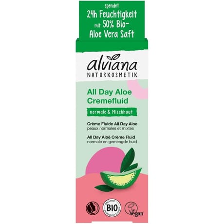 Alviana creme fluide all day aloe vera bio 50ml