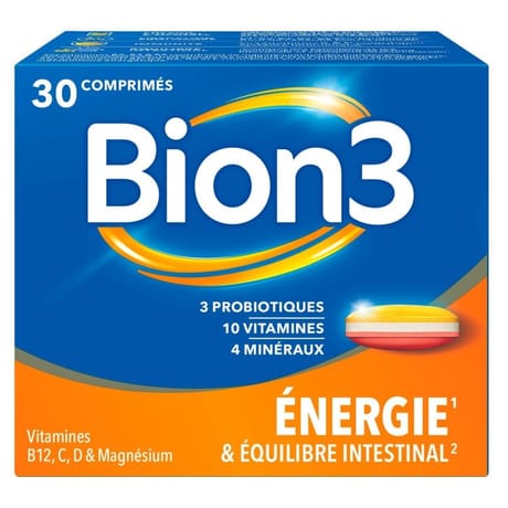 Bion3 énergie continue comprimés x30