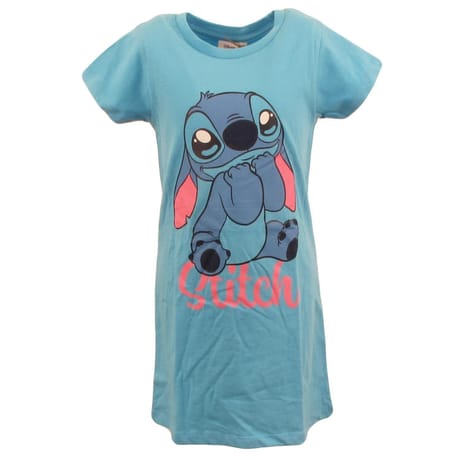 Liquette manches courtes stitch AQUA STITCH 5 ANS