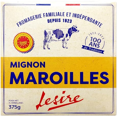 Lesire et Roger  Maroilles mignon AOP 375G