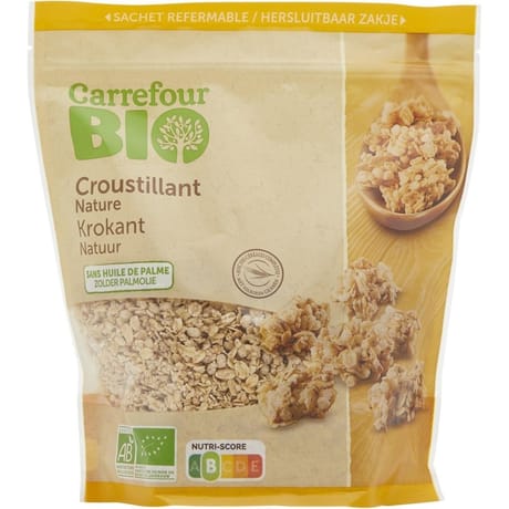 Carrefour bio muesli nature bio 500g