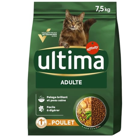 Ultima chat Adult poulet  7.5Kg