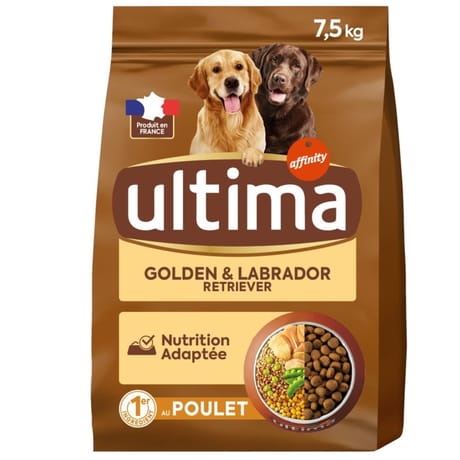 Ultima labrador & golden retriever 7.5kg