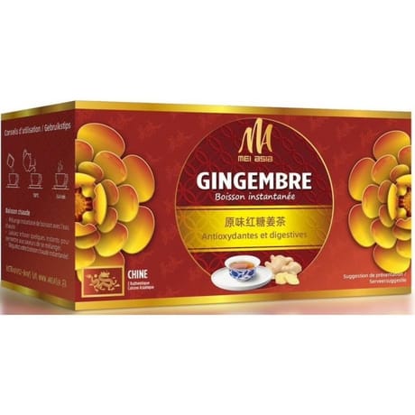 Mei Asia boisson Instantanée Gingembre Original 120g