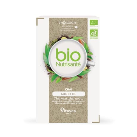 Nutrisante chai minceur bio x20