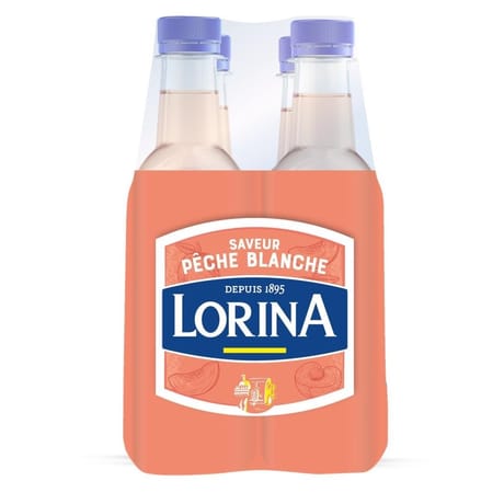 Lorina pêche blanche 4x33cl