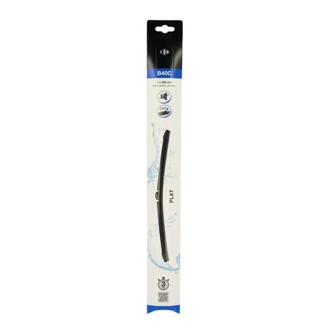 Carrefour Balai essuie glace plat B40C 380mm