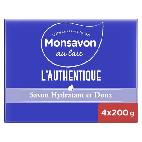 Monsavon Savon L' authentique 4x200g
