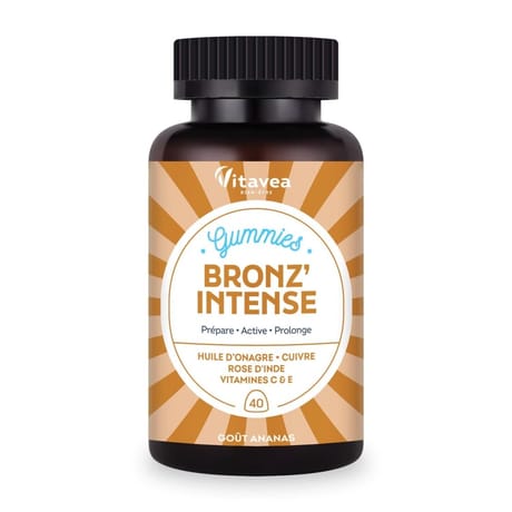 Vitavea gummies bronz'intense x20 gummies 60g