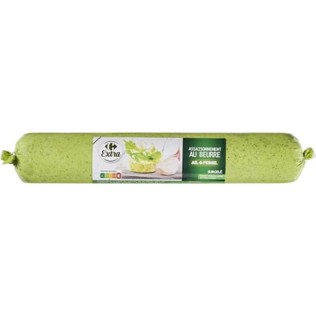 Carrefour extra assaisonnement au beurre ail et persil 250G