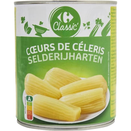 Carrefour classic' coeurs de céleris 800g