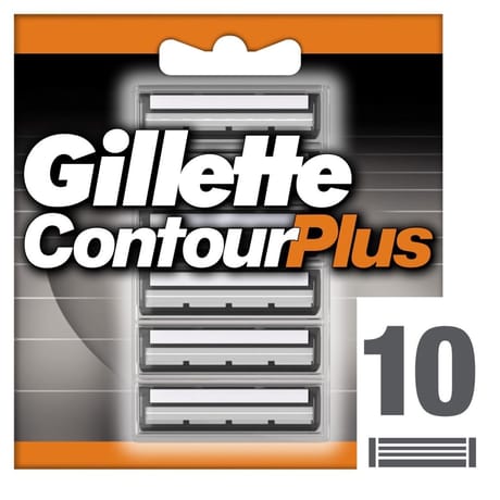 Gillette lames contour plus x10
