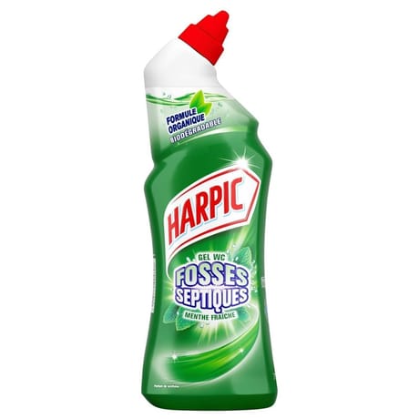 Harpic gel wc organiques fosses septiques 750ml