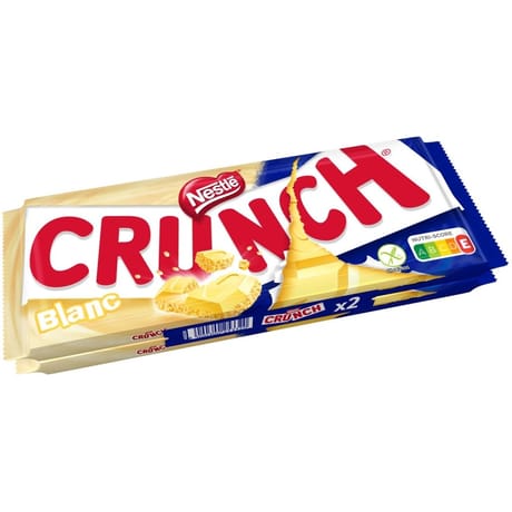 Nestlé crunch blanc 2x100g-200g