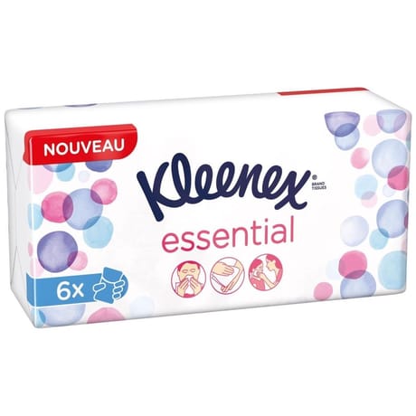 Kleenex essential étuis mini x6