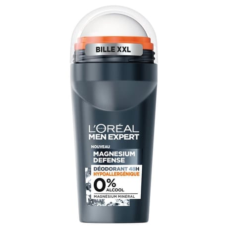 Men expert déodorant magnésium roll on 50ml
