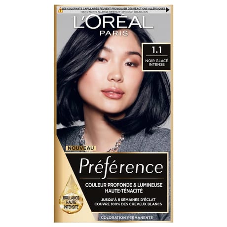 L'oréal coloration preference n°p11 black black