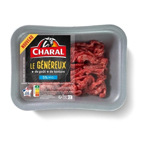 Viande hachée  de boeuf 5%