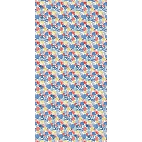 Carrefour home nappe en papier damassé 1.18x6m open sea