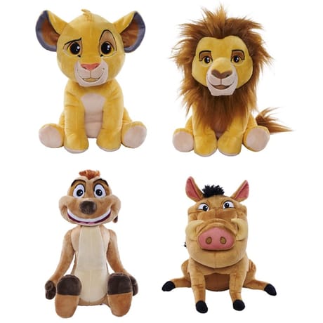 Roi lion 25cm / 4 assortis