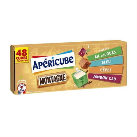 Apéricube montagne 48 cubes 250g