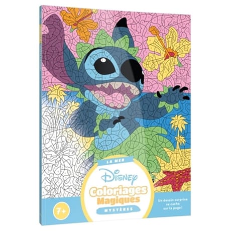 DISNEY : Mes Coloriages Magiques : Mystères (7+) - La Mer