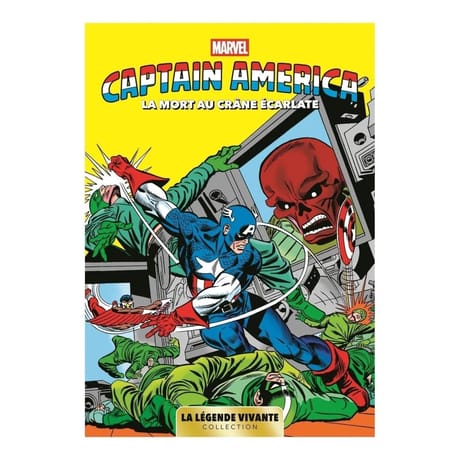 Exclu Captain America, La légende vivante t03 : la mort au crane écarlate