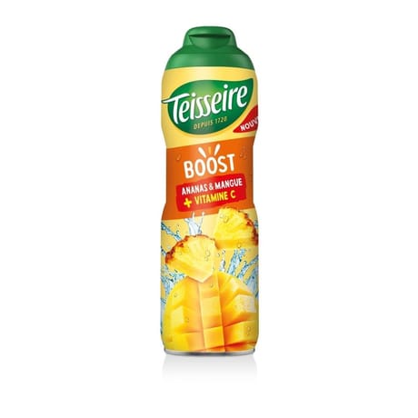 Teisseire benefices boost ananas mangue bid 60cl (vitamine c)