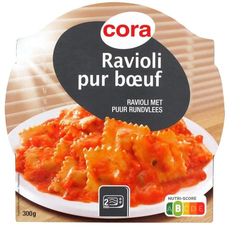 Cora ravioli pur boeuf 300g