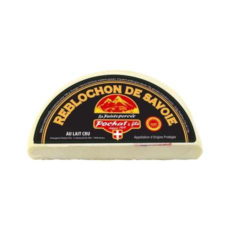 Demi reblochon laitier 230g aop la pointe percée au lait cru de vache