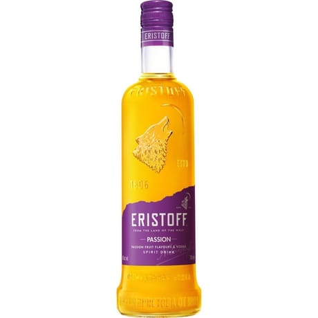 Eristoff boisson à base de vodka passion 18° 70cl