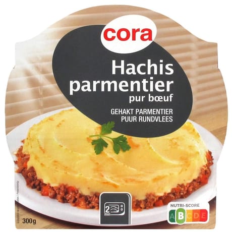 Cora hachis parmentier pur boeuf 300g