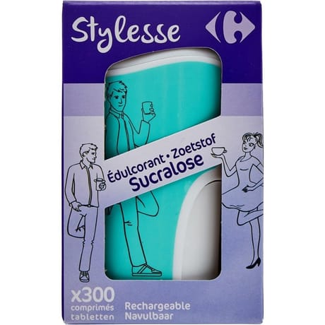 Carrefour stylesse édulcorant sucralose 300 comprimés 16.5g