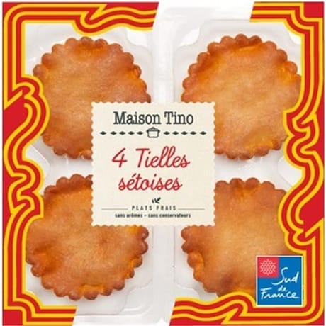 TIELLES SETOISES 105GRS BARQ X4