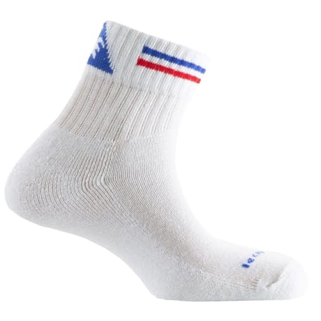 4 paires de socquettes sport homme LE COQ SPORTIF 7070 BLANC T39/42