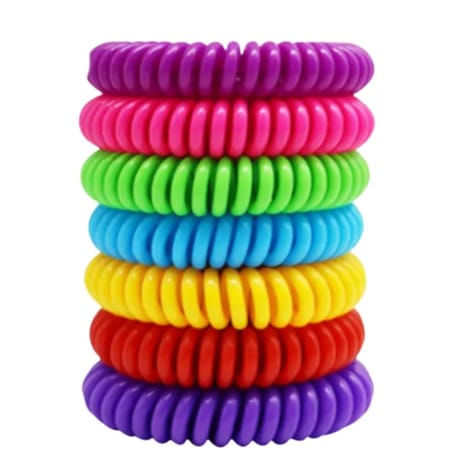 Bracelets citronnelle anti-moustique x10