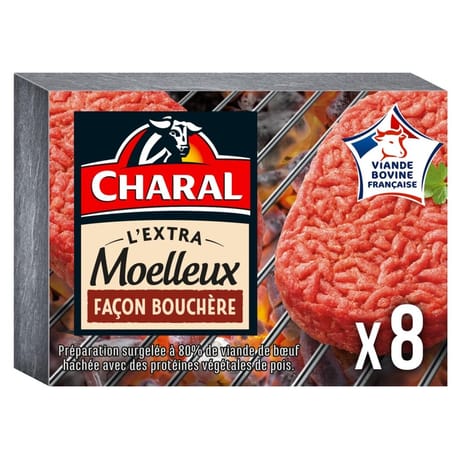 Charal extra moelleux façon bouchère 8x110g