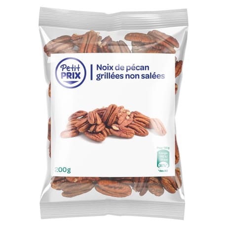 Noix de pécan sans sel 200g