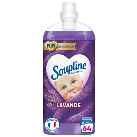 Soupline concentre assouplissant 3d lavande 1350ml