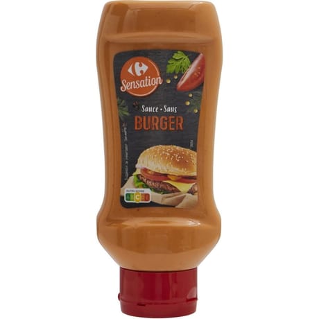 Carrefour sensation sauce burger 510g