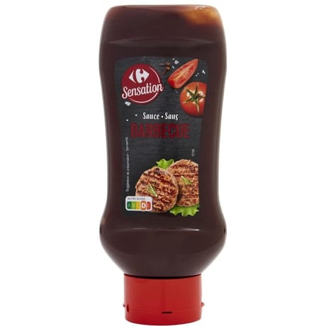 Carrefour sensation sauce barbecue 570g