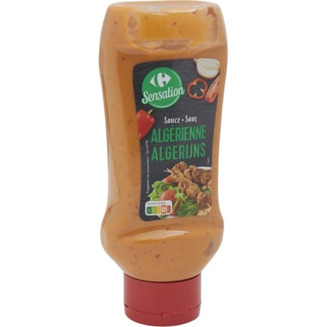 Carrefour sensation sauce algérienne 505g