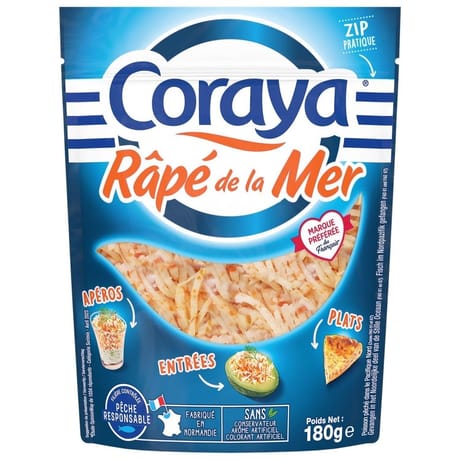 Coraya râpé de la mer 180g