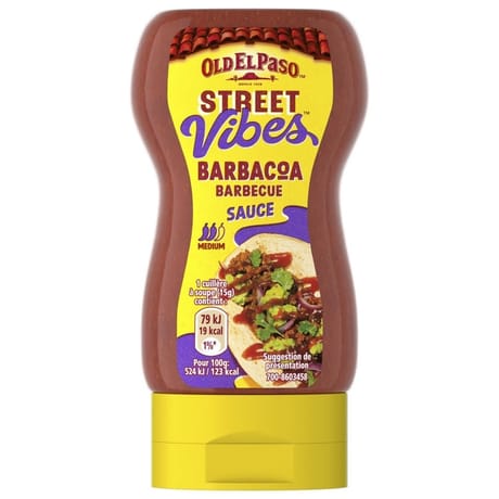 Old el paso sauce street vibes barbecue 236g