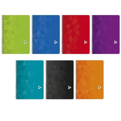 Carrefour cahier spirale 24x32 cm 100 pages grands carreaux